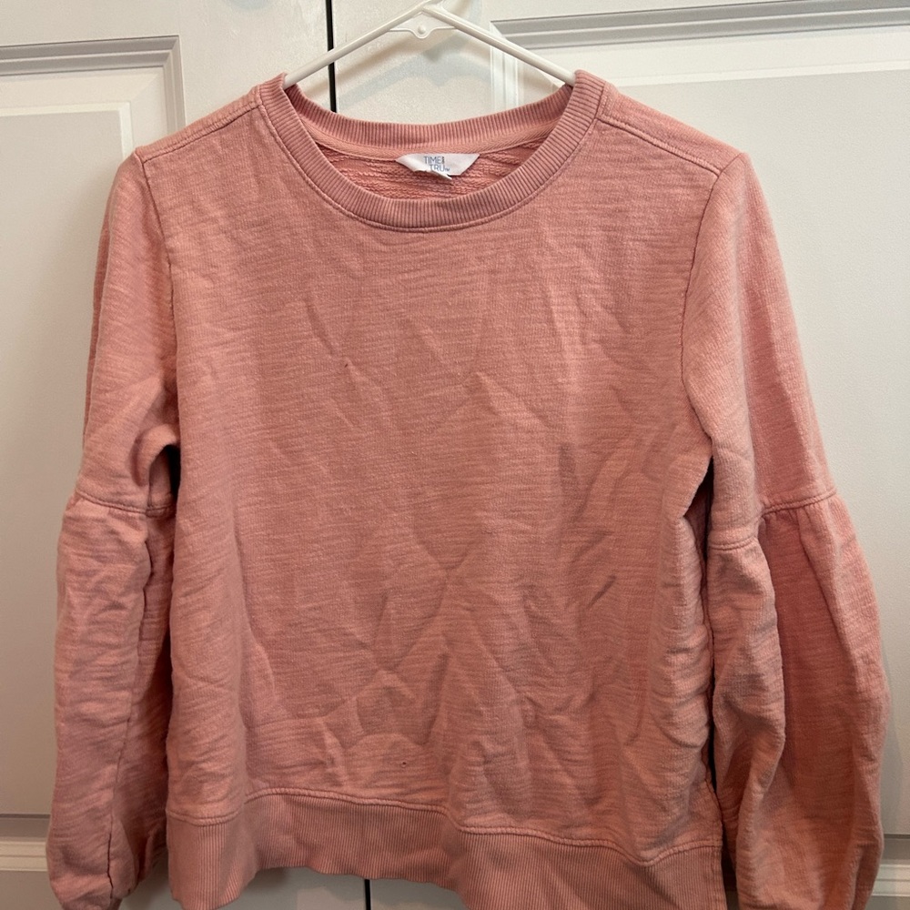 Pink sweatshirt size medium
